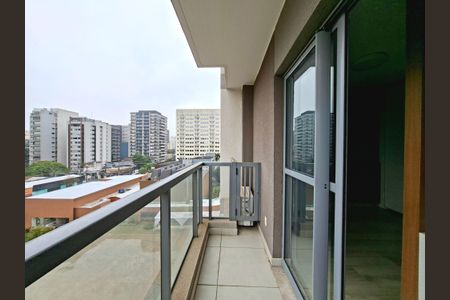 Studio para alugar com 26m², 1 quarto e sem vagaVaranda