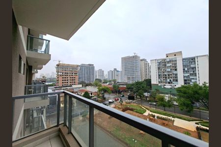 Studio para alugar com 26m², 1 quarto e sem vagaVaranda