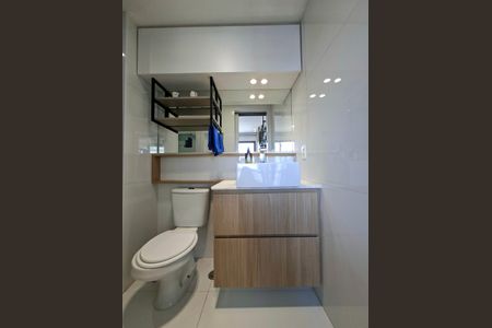 Studio para alugar com 27m², 1 quarto e sem vaga Studio para alugar com 27m², 1 quarto e sem vagaBanheiro