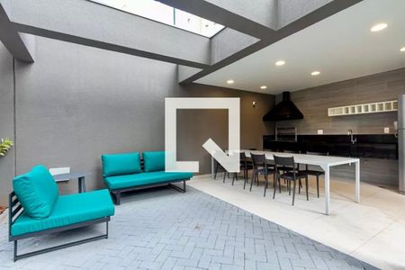 Studio para alugar com 27m², 1 quarto e sem vaga Studio para alugar com 27m², 1 quarto e sem vagaÁrea comum - Churrasqueira