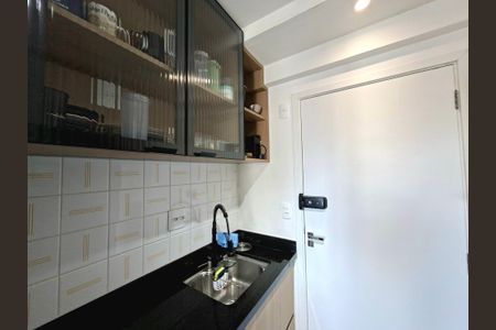 Studio para alugar com 27m², 1 quarto e sem vaga Studio para alugar com 27m², 1 quarto e sem vagaCozinha e Área de Serviço