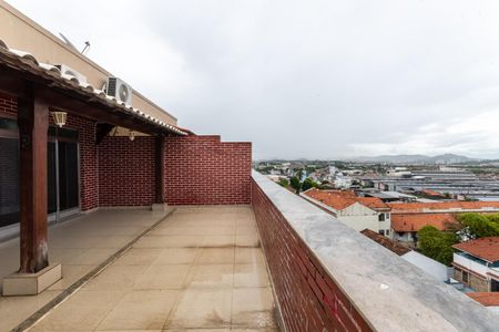 Varanda da Sala de apartamento à venda com 3 quartos, 120m² em Benfica, Rio de Janeiro