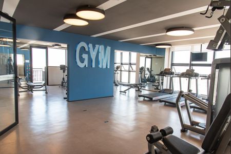 Studio para alugar com 55m², 1 quarto e sem vagaÁrea comum - Academia