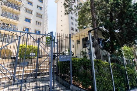 Apartamento para alugar com 110m², 3 quartos e 3 vagasFachada e portaria