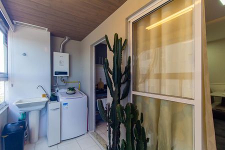 Varanda da Sala de apartamento à venda com 2 quartos, 45m² em Jardim Adutora, São Paulo