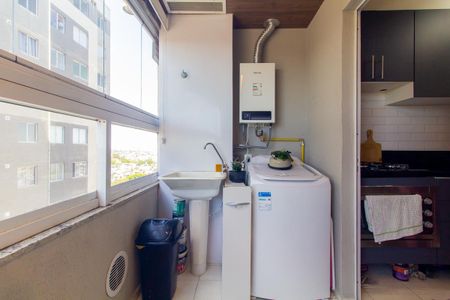 Área de Serviço de apartamento à venda com 2 quartos, 45m² em Jardim Adutora, São Paulo