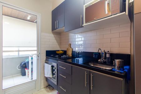 Cozinha de apartamento à venda com 2 quartos, 45m² em Jardim Adutora, São Paulo