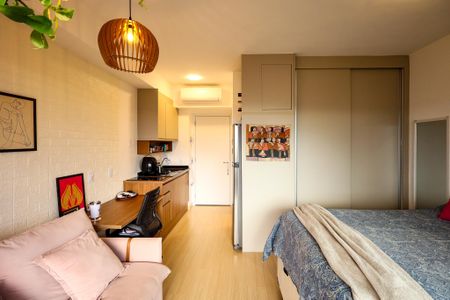 Studio para alugar com 27m², 1 quarto e sem vagaStudio 