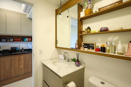 Studio para alugar com 27m², 1 quarto e sem vagaBanheiro