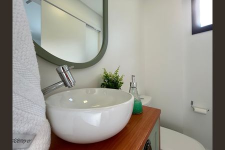 Apartamento para alugar com 74m², 1 quarto e 2 vagasLavabo