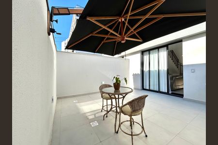 Varanda da Sala de apartamento para alugar com 1 quarto, 74m² em Centro, Florianópolis