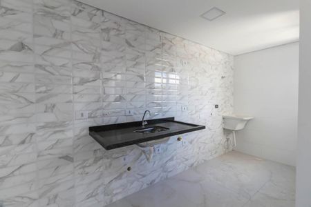 Sala/Cozinha de apartamento à venda com 2 quartos, 54m² em Vila Celeste, São Paulo