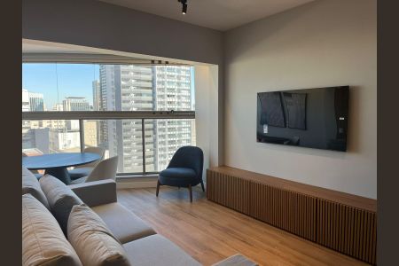Sala/Cozinha de apartamento para alugar com 2 quartos, 85m² em Pinheiros, São Paulo