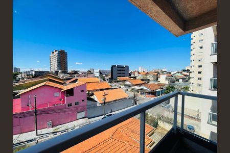 Varanda da Sala de apartamento à venda com 2 quartos, 56m² em Vila Galvão, Guarulhos