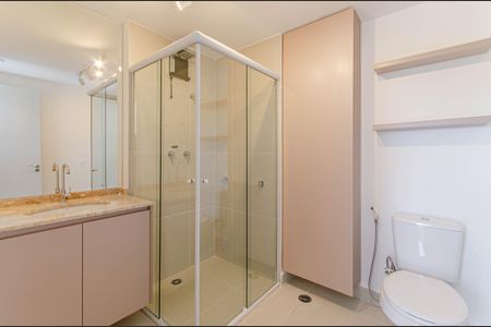 Banheiro Social de apartamento para alugar com 1 quarto, 28m² em Vila São José, São Paulo