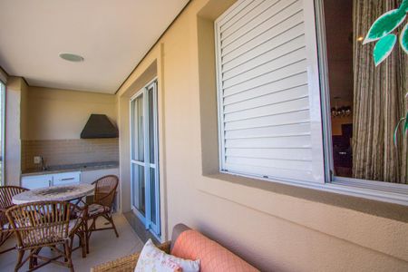 Varanda gourmet de apartamento à venda com 3 quartos, 125m² em Vila Bastos, Santo André