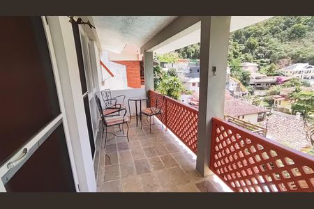 Varanda da Sala  de casa de condomínio à venda com 4 quartos, 347m² em Freguesia (jacarepaguá), Rio de Janeiro