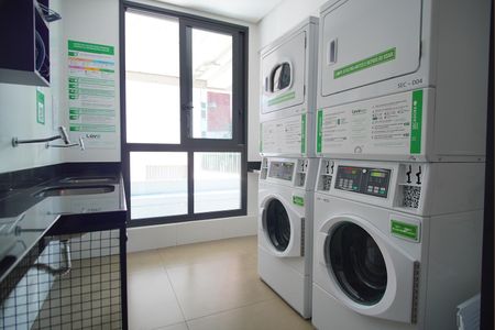 Studio para alugar com 32m², 1 quarto e 1 vagaÁrea Comum - Lavanderia