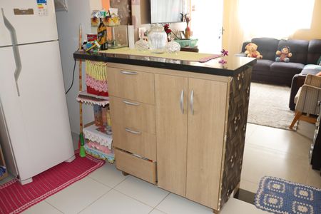 Casa de condomínio para alugar com 85m², 2 quartos e 2 vagasCozinha