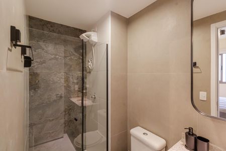 Apartamento à venda com 27m², 1 quarto e sem vagaBanheiro da Suíte