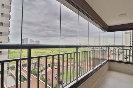 Varanda gourmet de apartamento para alugar com 3 quartos, 103m² em Shopping Park, Uberlândia