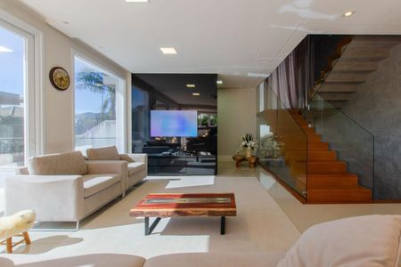 Sala de casa de condomínio para alugar com 5 quartos, 448m² em João Paulo, Florianópolis