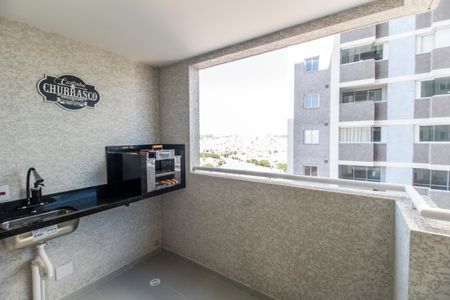Varanda gourmet de apartamento para alugar com 2 quartos, 39m² em Vila Sul Americana, Carapicuíba