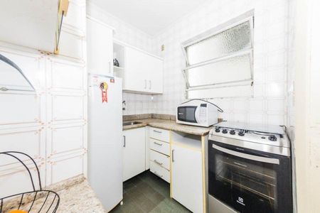 Cozinha de apartamento para alugar com 1 quarto, 29m² em Bom Fim, Porto Alegre