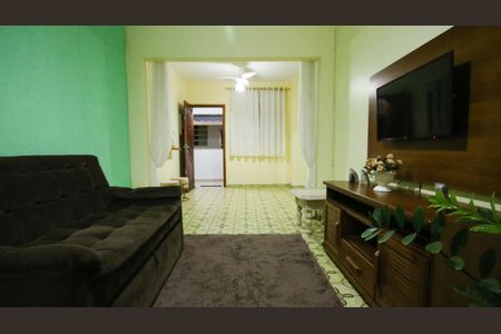 Sala de apartamento para alugar com 2 quartos, 98m² em Canto do Forte, Praia Grande