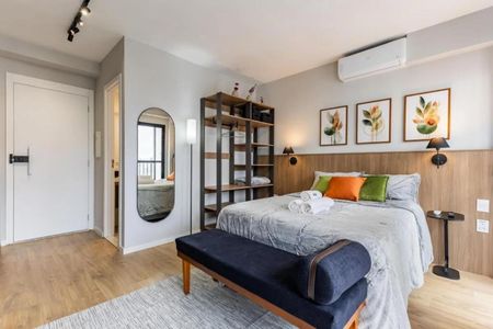 Studio à venda com 26m², 1 quarto e sem vaga Studio à venda com 26m², 1 quarto e sem vagaQuarto