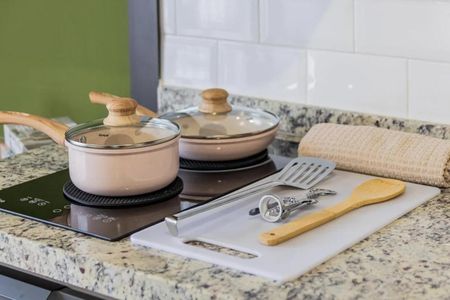 Studio à venda com 26m², 1 quarto e sem vaga Studio à venda com 26m², 1 quarto e sem vagaCozinha