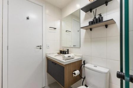 Studio à venda com 26m², 1 quarto e sem vaga Studio à venda com 26m², 1 quarto e sem vagaBanheiro