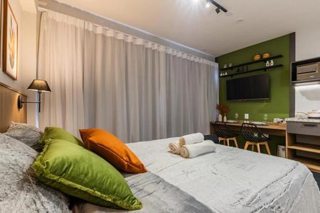 Studio à venda com 26m², 1 quarto e sem vaga Studio à venda com 26m², 1 quarto e sem vagaQuarto