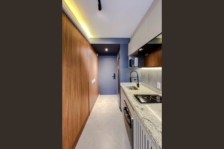 Studio para alugar com 27m², 1 quarto e sem vagaCozinha
