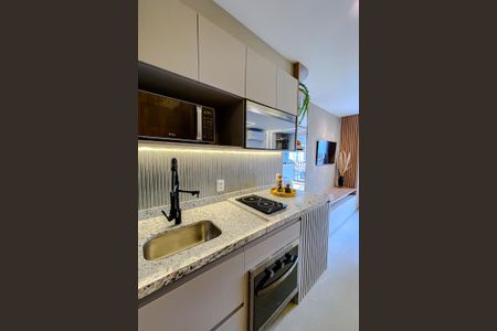 Studio para alugar com 27m², 1 quarto e sem vagaCozinha