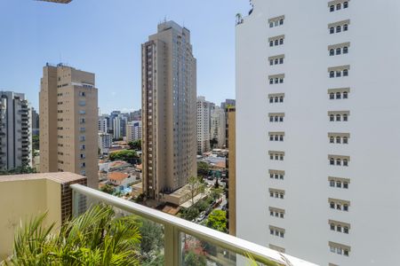 Varanda da Sala de apartamento à venda com 4 quartos, 270m² em Vila Olímpia, São Paulo