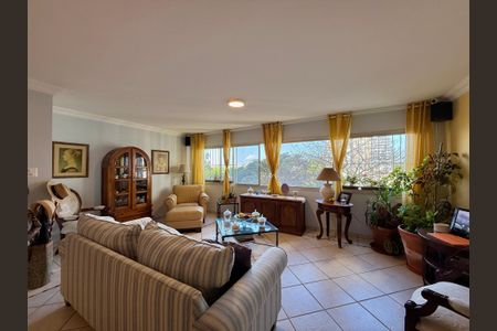 Sala  de apartamento à venda com 4 quartos, 154m² em Santo Amaro, São Paulo