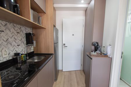 Studio para alugar com 25m², 1 quarto e sem vagaCozinha