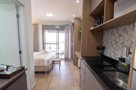 Studio para alugar com 25m², 1 quarto e sem vagaCozinha