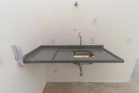 Studio à venda com 25m², 1 quarto e sem vagaCozinha