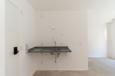 Studio à venda com 25m², 1 quarto e sem vagaCozinha