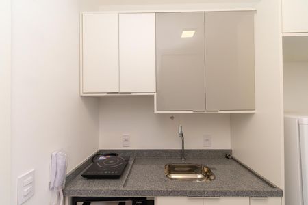 Studio à venda com 25m², 1 quarto e sem vagaCozinha