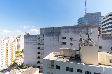 Vista da Varanda de kitnet/studio à venda com 1 quarto, 25m² em Liberdade, São Paulo