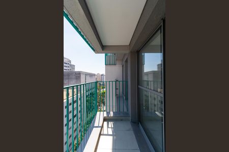 Studio à venda com 25m², 1 quarto e sem vagaVaranda