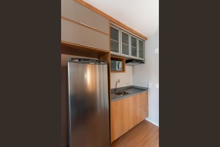 Studio à venda com 25m², 1 quarto e sem vagaCozinha