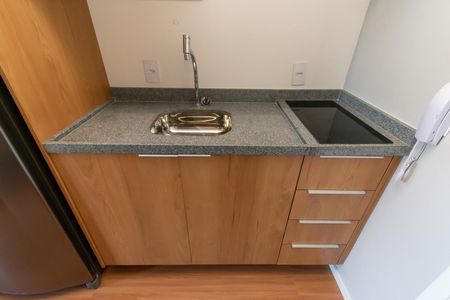 Studio à venda com 25m², 1 quarto e sem vagaCozinha