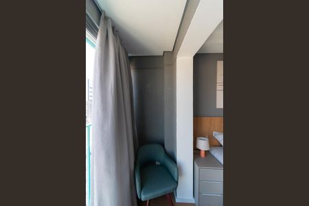 Varanda de kitnet/studio à venda com 1 quarto, 25m² em Liberdade, São Paulo