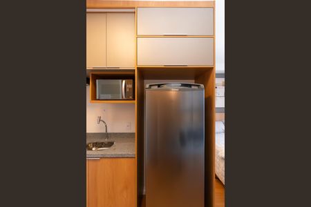 Studio à venda com 25m², 1 quarto e sem vagaCozinha