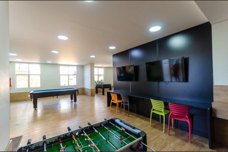 Apartamento à venda com 58m², 2 quartos e 1 vagaSala de jogos