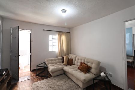 Sala de casa à venda com 2 quartos, 104m² em Vila Homero Thon, Santo André